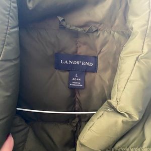 Men’s large Lands End vest